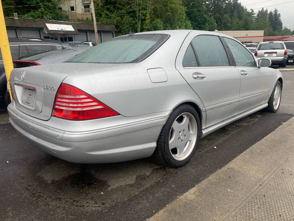 2002 Mercedes Benz S500: SUPER Clean AMG Features! - cars & for sale in Lynnwood, WA – photo 6