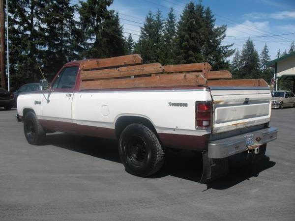 1984 Dodge Pickup D-100 Sweptline - cars & trucks - by dealer -... for sale in Roy, WA – photo 11
