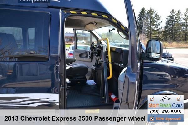 2013 CHEVROLET EXPRESS 3500 PASSENGER WHEEL CHAIR ACCESS - cars & for sale in Syracuse, NY – photo 11