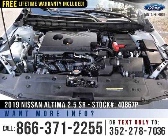 2019 Nissan Altima 2 5 SR SIRIUS, Cruise, Touchscreen - cars for sale in Alachua, AL – photo 11