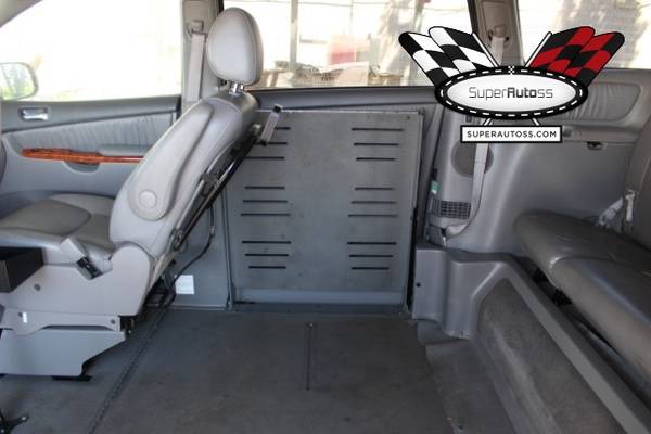 2009 Toyota Sienna Braun Rampvan, Damaged, Repairable, Salvage for sale in Salt Lake City, WY – photo 10