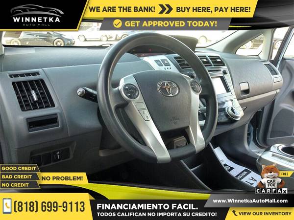2012 Toyota Prius v Five for only $197/mo - cars & trucks - by... for sale in Winnetka, CA – photo 8