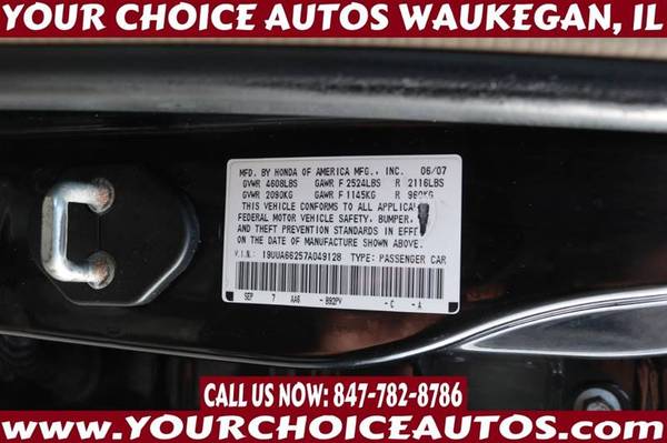 2007 *ACURA *TL LEATHER CD NAVIGATION ALLOY GOOD TIRES 049128 for sale in WAUKEGAN, IL – photo 18