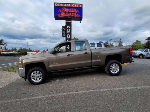 2015 Chevrolet Silverado 2500 HD Double Cab 4x4 4WD Chevy Work Truck... for sale in Portland, OR