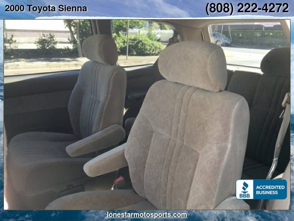 2000 Toyota Sienna 5dr LE - cars & trucks - by dealer - vehicle... for sale in Wahiawa, HI – photo 4