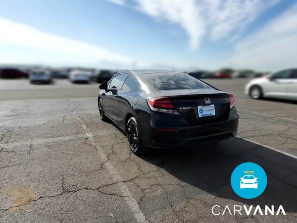 2014 Honda Civic LX Coupe 2D coupe Black - FINANCE ONLINE - cars &... for sale in Long Beach, CA – photo 8