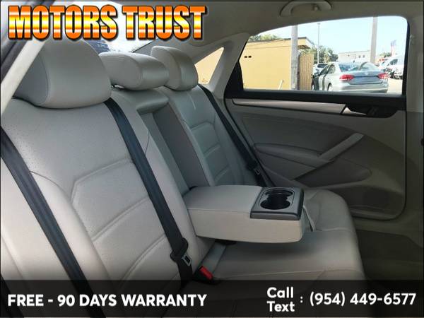 2014 Volkswagen Passat 4dr Sdn 1.8T Auto S 90 Days Car Warranty for sale in Miami, FL – photo 21