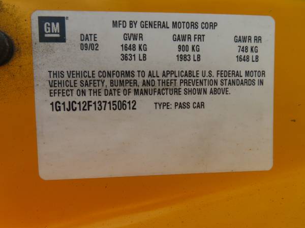 2003 Chevrolet Cavalier coupe, 32 MPG/hwy, 135xxx MILES, on SALE! for sale in Farmington, MN – photo 22