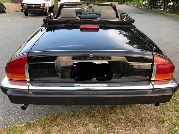 1989 Jaguar XJS Convertible - Black on Gray Leather - Only 58K - Nice! for sale in Westport , MA – photo 4