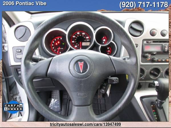 2006 PONTIAC VIBE BASE 4DR WAGON Family owned since 1971 - cars & for sale in MENASHA, WI – photo 13