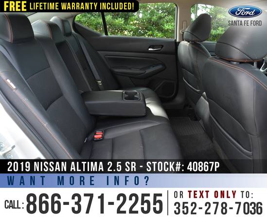 2019 Nissan Altima 2 5 SR SIRIUS, Cruise, Touchscreen - cars for sale in Alachua, AL – photo 20