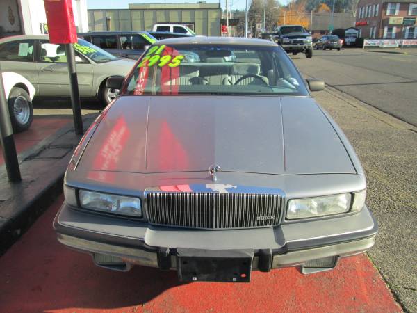 1991 Buick Regal Limited - cars & trucks - by dealer - vehicle... for sale in Centralia, WA – photo 3