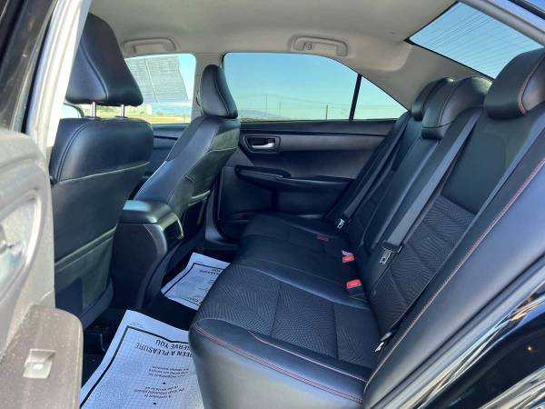 2017 Toyota Camry SE sedan Midnight Black Metallic for sale in Salinas, CA – photo 21