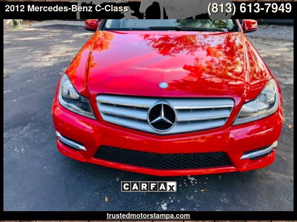 2012 MERCEDES BENZ C-250 SPORT SEDAN with Pwr windows w/1-touch... for sale in TAMPA, FL – photo 3