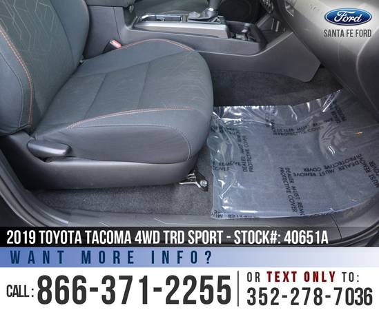 *** 2019 TOYOTA TACOMA 4WD TRD SPORT *** Cruise Control -... for sale in Alachua, FL – photo 22