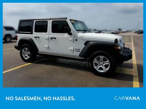 2019 Jeep Wrangler Unlimited Sport S Sport Utility 4D suv White for sale in Oakland, CA – photo 11