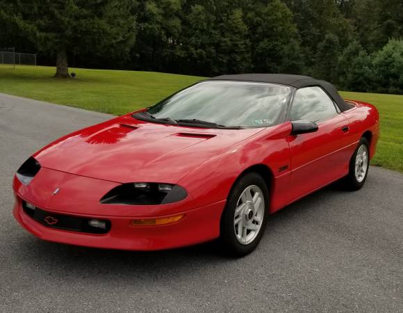 CAMARO Z28 red convertible 1994 for sale in Hershey, PA – photo 15