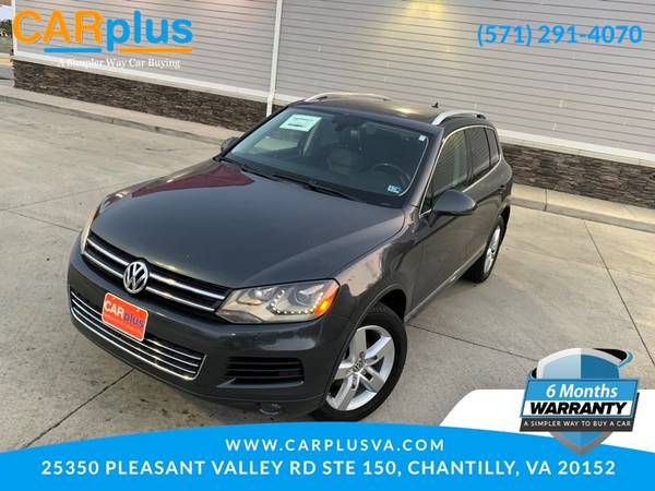 2012 VW Volkswagen Touareg Sport suv Galapagos Gray Metallic for sale in CHANTILLY, District Of Columbia – photo 5
