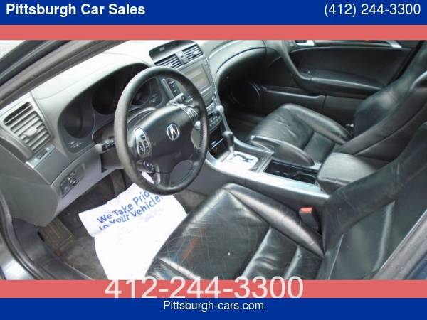 2006 Acura TL 4dr Sdn AT with Childproof rear door locks - cars & for sale in Pittsburgh, PA – photo 7