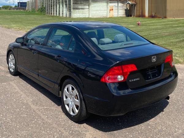 2008 HONDA CIVIC LX, 4-DR, 5-SPD, 155K, GREAT MPG'S.... - cars &... for sale in Cambridge, MN – photo 2