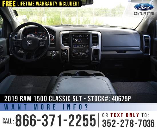 *** 2019 Ram 1500 Classic SLT *** Camera - Flex Fuel - Bluetooth -... for sale in Alachua, FL – photo 14