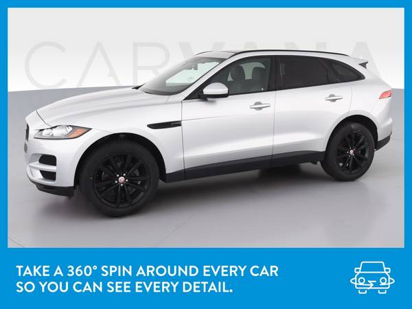 2017 Jag Jaguar FPACE 20d Prestige Sport Utility 4D suv Silver for sale in Fort Worth, TX – photo 3