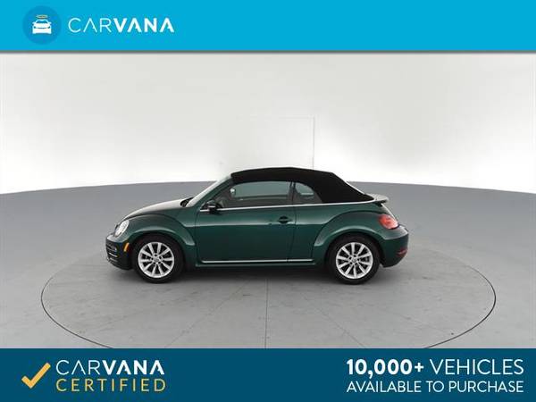 2017 VW Volkswagen Beetle 1.8T S Convertible 2D Convertible Green - for sale in Worcester, MA – photo 7