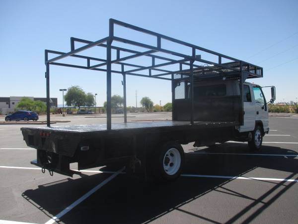 2007 Isuzu NQR Crew Cab Flatbed Work Truck Flat Bed NPR Diesel for sale in Phoenix, AZ – photo 5