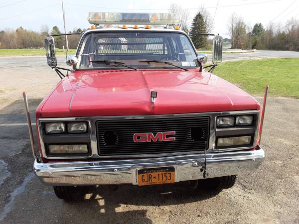1990 GMC K3500 4x4 CREW CAB DUALLY DIESEL SQUARE BODY - cars & for sale in Plattsburgh, NY – photo 7