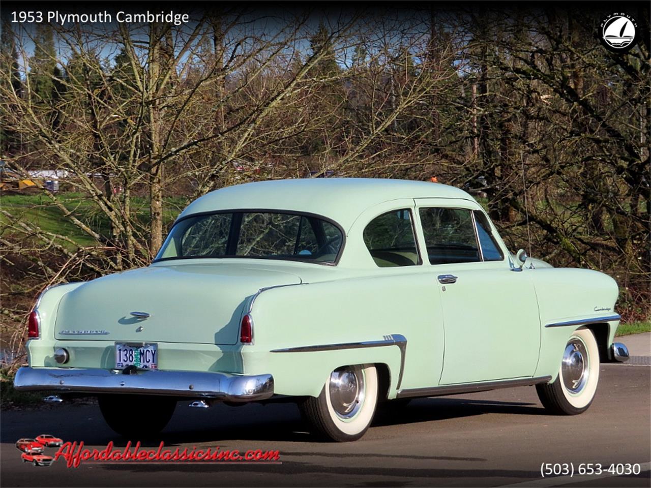 1953 Plymouth Cambridge for sale in Gladstone, OR – photo 5