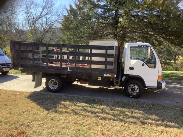 2002 GMC W4500 diesel flatbed - cars & trucks - by owner - vehicle... for sale in Springfield, MO – photo 2