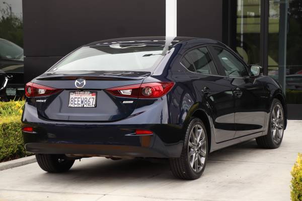 2018 Mazda Mazda3 Touring Sedan sedan Deep Crystal Blue Mica - cars for sale in Newark, CA – photo 4