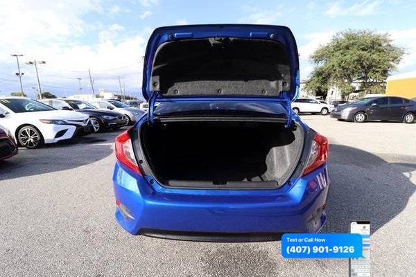 2016 Honda Civic LX Sedan CVT - - by dealer - vehicle for sale in Orlando, FL – photo 15