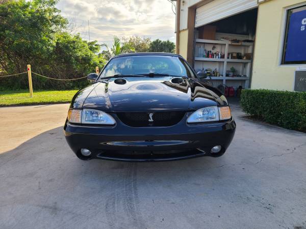 1996 Mustang Cobra Convertible 51k miles Clean title - cars & trucks... for sale in Royal Palm Beach Fl 33411, FL – photo 3