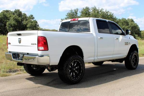 WHITE KNIGHT! 2015 RAM 2500 BIG HORN 4X4 CUMMINS LIFTED 20"FUELS&35'S! for sale in Temple, TX – photo 10