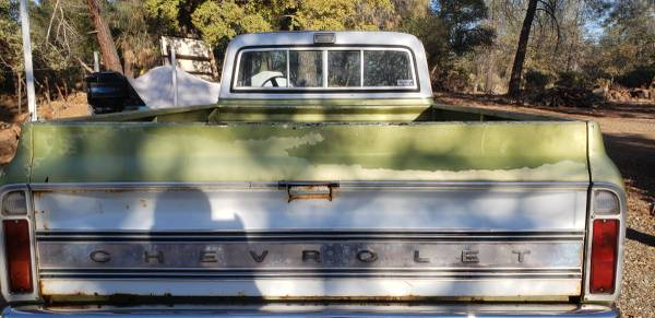 1971 CHEVY C20 CUSTOM CAMPER - cars & trucks - by owner - vehicle... for sale in Shingletown, CA – photo 4