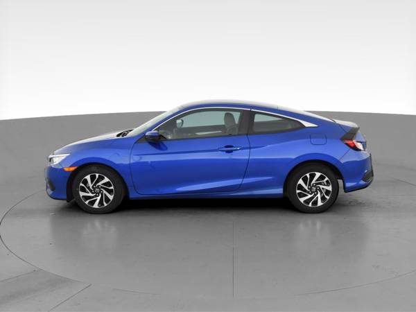 2018 Honda Civic LX Coupe 2D coupe Blue - FINANCE ONLINE - cars &... for sale in Harrison Township, MI – photo 5