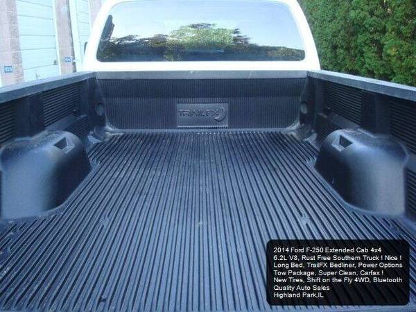 2014 Ford F-250 SuperDuty 4X4 Ext Cab Long Bed 4x4 F250 F350 1 Owner for sale in Highland Park, WI – photo 8