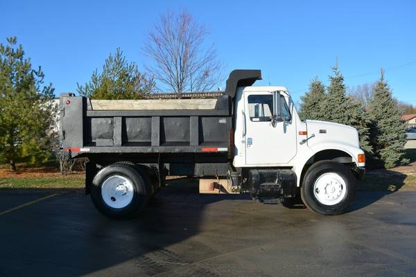 1999 International 4900 DT466 Dump Truck - cars & trucks - by dealer... for sale in Crystal Lake, IA – photo 2