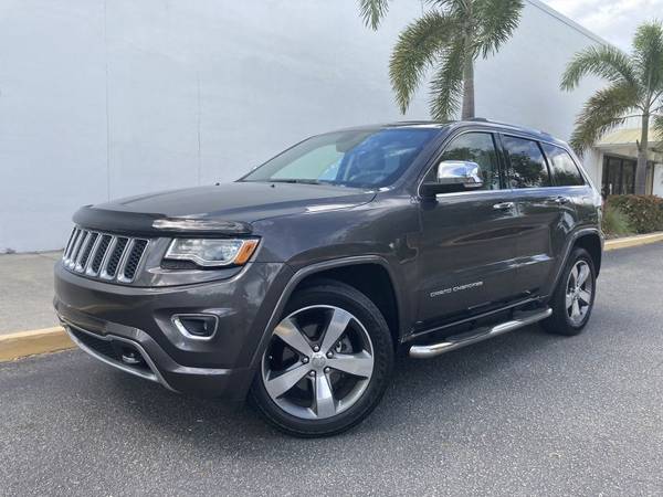 2015 Jeep Grand Cherokee Overland~FULLY LOADED~ CLEAN CARFAX~ BEIGE... for sale in Sarasota, FL – photo 2