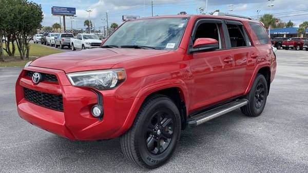 2018 Toyota 4Runner SR5 suv Red - cars & trucks - by dealer -... for sale in Panama City, FL – photo 3
