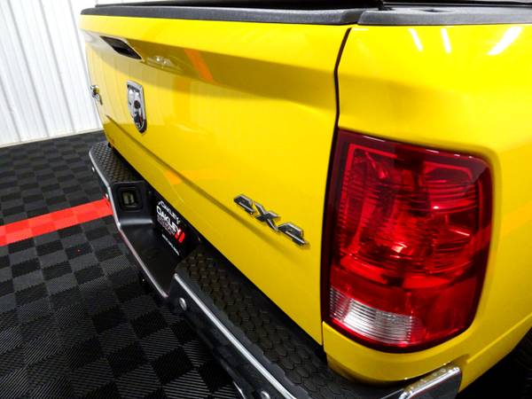 2016 RAM 1500 4WD Crew Cab 140.5" Big Horn pickup Yellow - cars &... for sale in Branson West, AR – photo 17