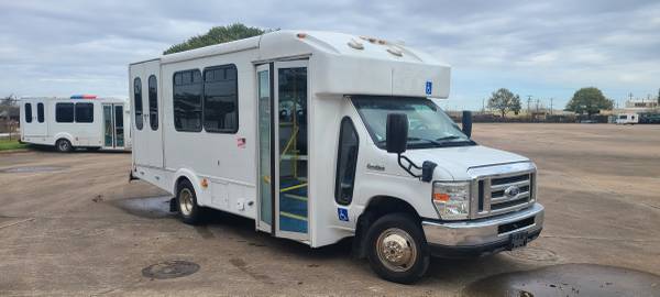 2016 Ford E450 Shuttle Bus / Wheelchair Van - 148,000 Miles - cars &... for sale in Houston, TX – photo 3