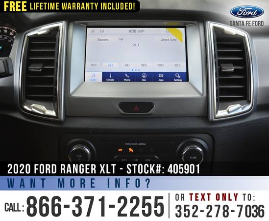 2020 Ford Ranger XLT *** $2,000 off MSRP! *** - cars & trucks - by... for sale in Alachua, AL – photo 12