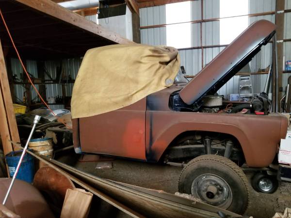 1960 Ford Pick Up-project truck for sale in Boonville, CA – photo 4