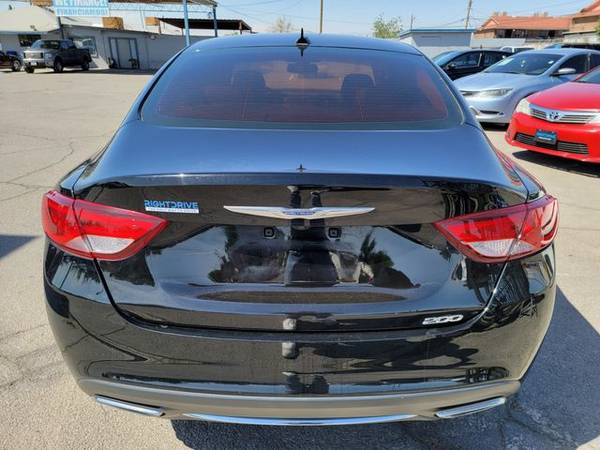 2017 Chrysler 200 Limited Sedan 4D sedan BLACK - - by for sale in El Paso, TX – photo 6