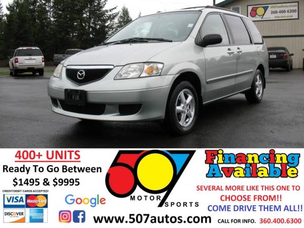 2003 Mazda MPV 4dr LX-SV - cars & trucks - by dealer - vehicle... for sale in Roy, WA – photo 2