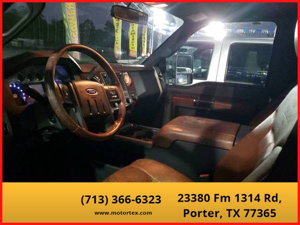2011 Ford F350 Super Duty Crew Cab - Financing Available! for sale in Porter, TX – photo 20