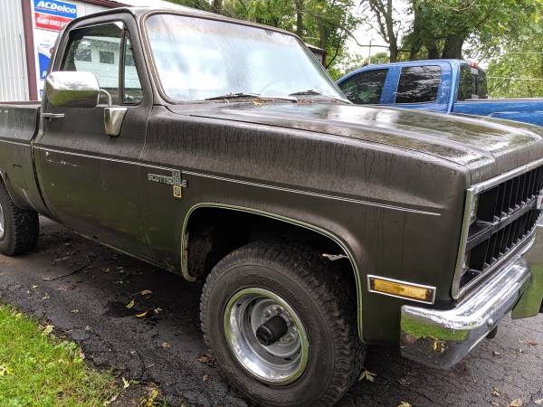 1981 Chevy truck 4x4 SHORTBED! for sale in Waterman, IL – photo 10