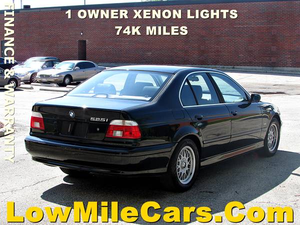 low miles E39 2001 BMW 525i auto 74k for sale in Willowbrook, IL – photo 5